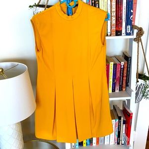 Zara yellow dress